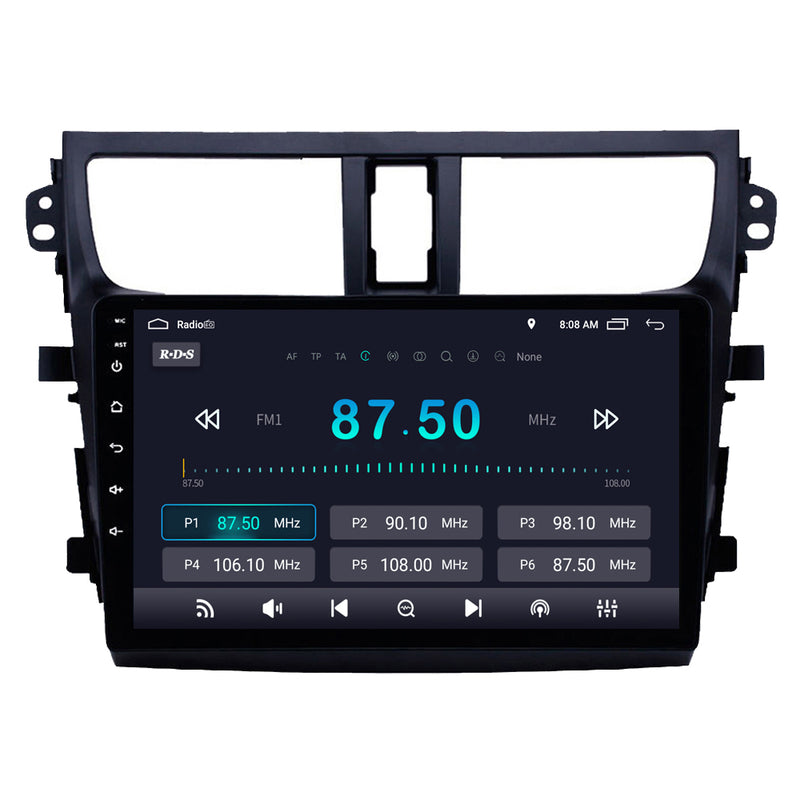 RoverOne Car Stereo Radio Bluetooth CarPlay GPS Navigation for Suzuki Celerio 2015 - 2018