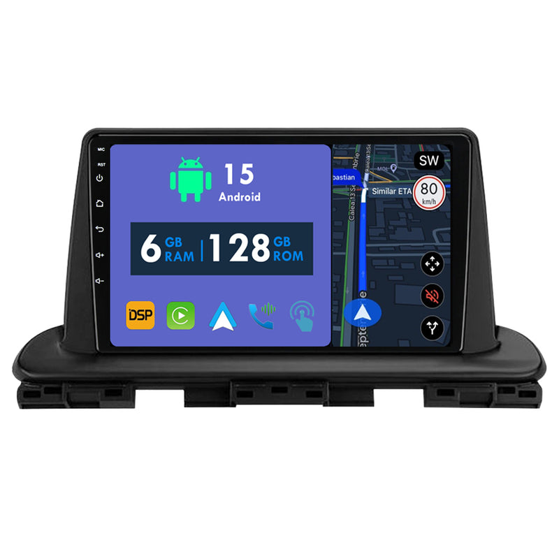 RoverOne Car Stereo Radio Bluetooth CarPlay GPS Navigation for Kia Cerato 4 IV 2018 - 2021