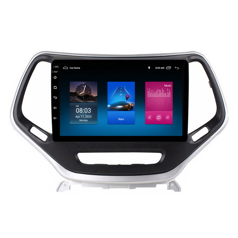 RoverOne Car Stereo Radio Bluetooth CarPlay GPS Navigation for Jeep Cherokee 5 KL 2014 - 2018