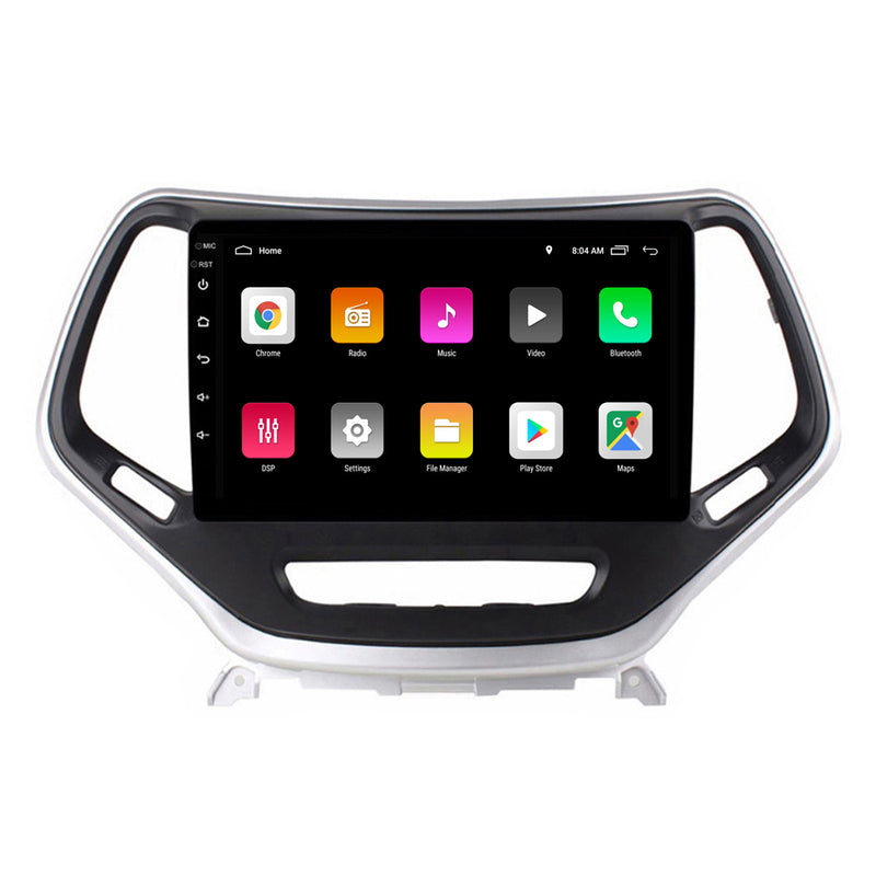 RoverOne Car Stereo Radio Bluetooth CarPlay GPS Navigation for Jeep Cherokee 5 KL 2014 - 2018
