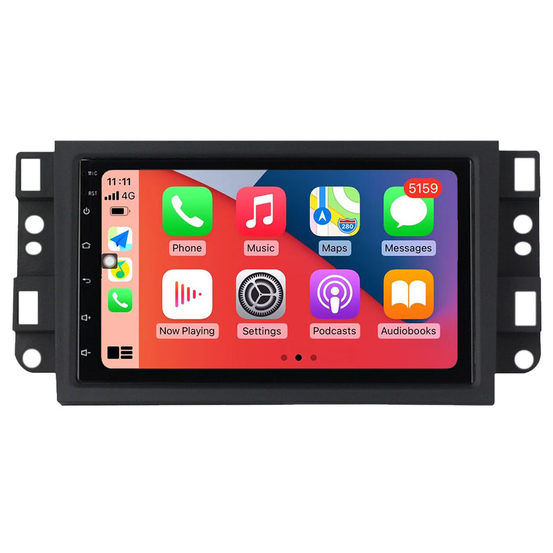 RoverOne Car Stereo Radio Bluetooth CarPlay GPS Navigation for Chevrolet Silverado Impala GMC Yukon Acadia Sierra
