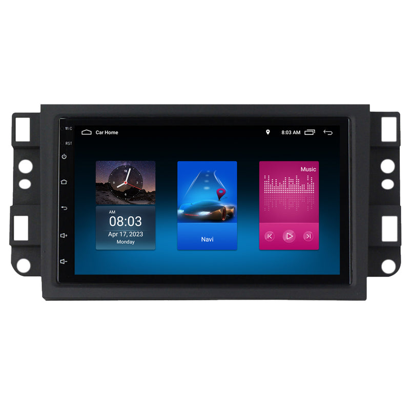 RoverOne Car Stereo Radio Bluetooth CarPlay GPS Navigation for Chevrolet Silverado Impala GMC Yukon Acadia Sierra