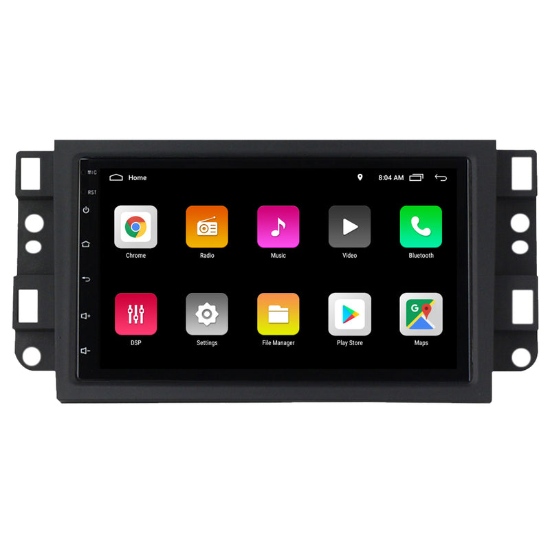 RoverOne Car Stereo Radio Bluetooth CarPlay GPS Navigation for Chevrolet Silverado Impala GMC Yukon Acadia Sierra