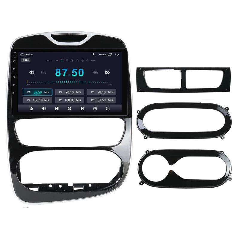 RoverOne Car Stereo Radio Bluetooth CarPlay GPS Navigation for Renault Clio 4 BH98 KH98 2012 - 2019