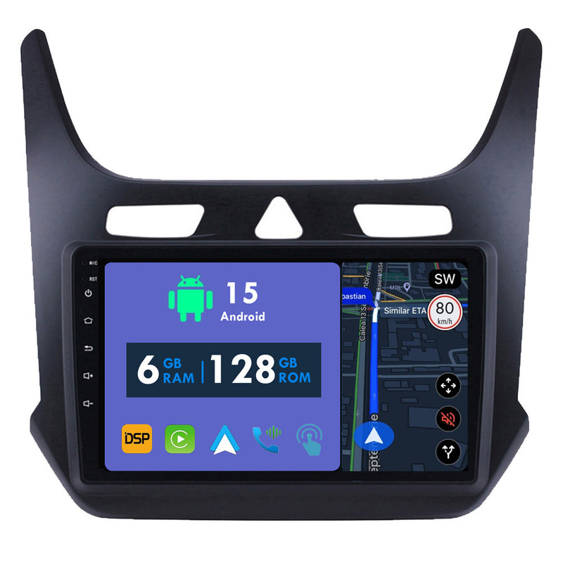 RoverOne Car Stereo Radio Bluetooth CarPlay GPS Navigation for Chevrolet Cobalt 2 2011 - 2018