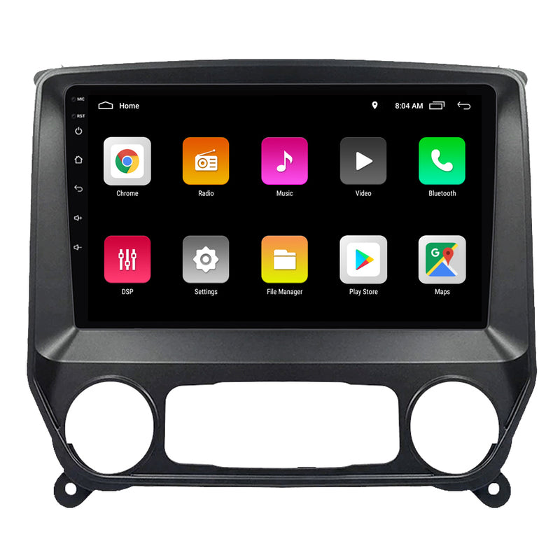 RoverOne Car Stereo Radio Bluetooth CarPlay GPS Navigation for Chevrolet Colorado 2014 - 2018