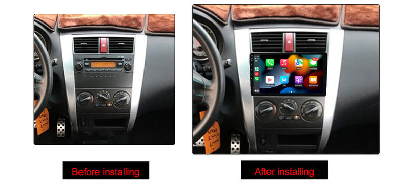 RoverOne Car Stereo Radio Bluetooth CarPlay GPS Navigation for Mitsubishi COLT 2007 - 2012