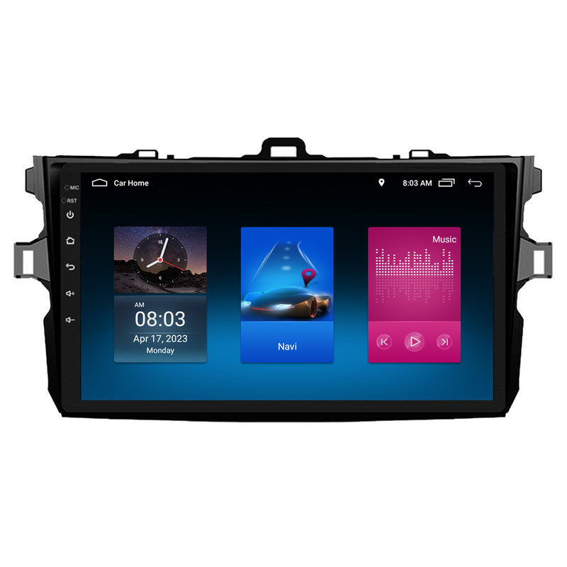 RoverOne Car Stereo Radio Bluetooth CarPlay GPS Navigation for Toyota Corolla 10 E140 E150 2006 - 2013