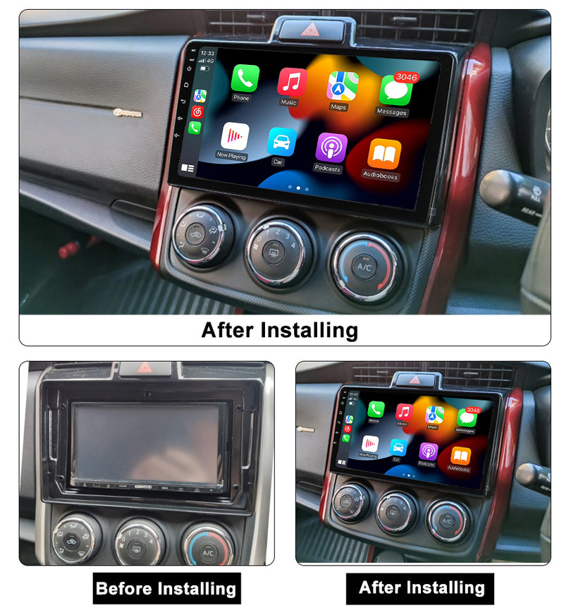 RoverOne Car Stereo Radio Bluetooth CarPlay GPS Navigation for Toyota Corolla Axio 2 Fielder 3 E160 2012 - 2021