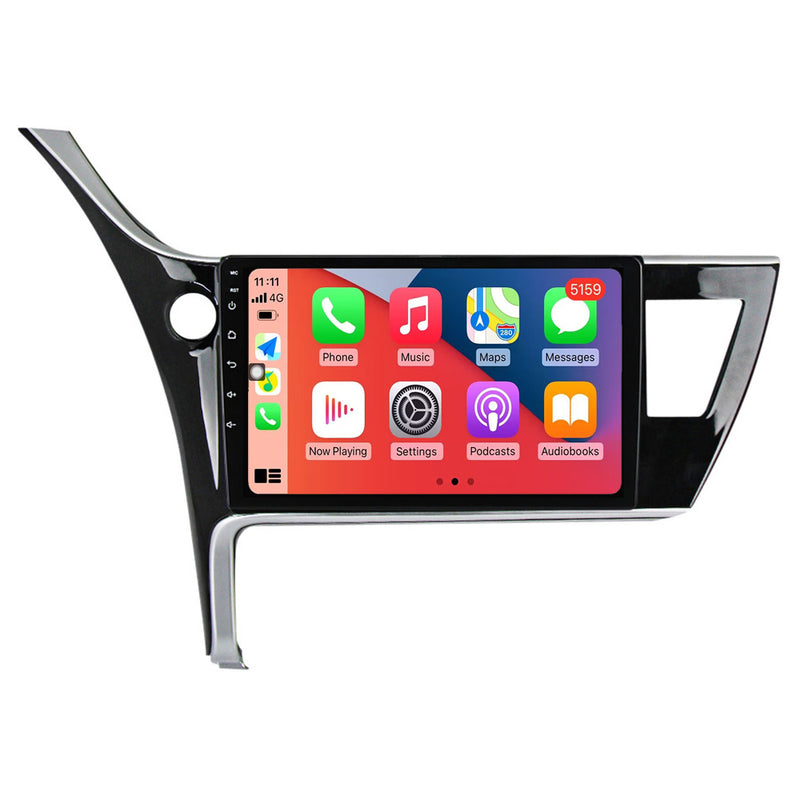 RoverOne Car Stereo Radio Bluetooth CarPlay GPS Navigation for Toyota Corolla 2017 2018