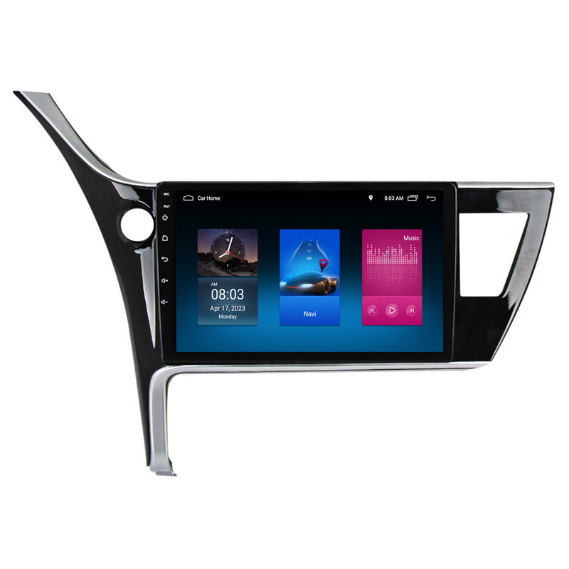 RoverOne Car Stereo Radio Bluetooth CarPlay GPS Navigation for Toyota Corolla 2017 2018