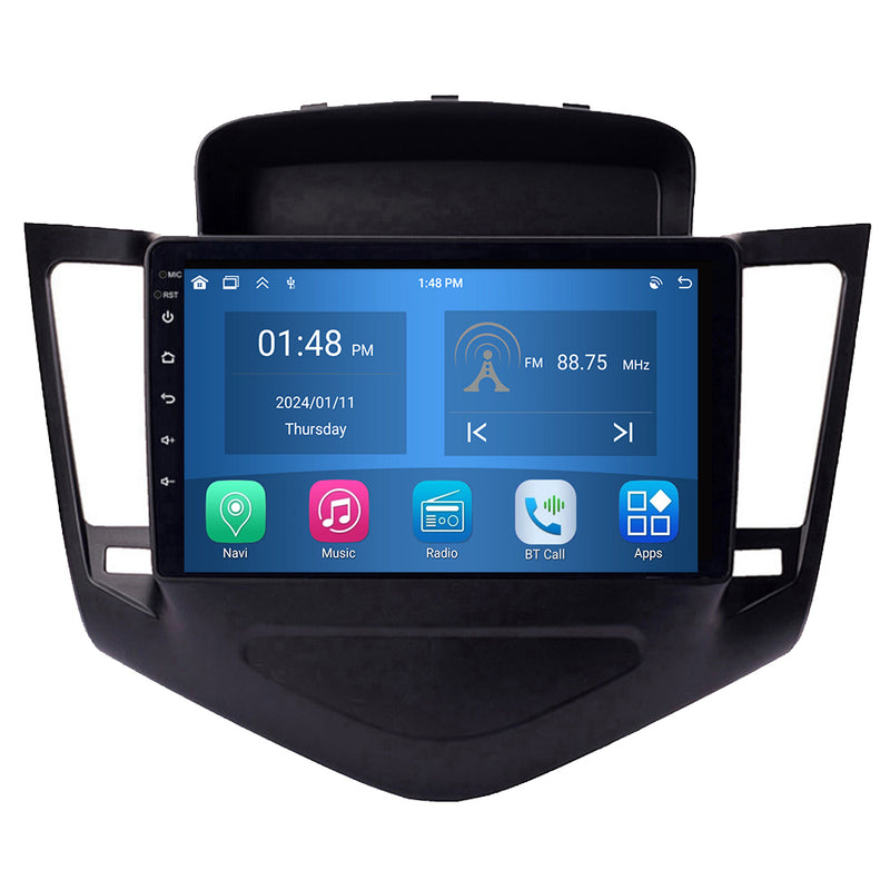 RoverOne Car Stereo Radio Bluetooth CarPlay GPS Navigation for Chevrolet Cruze J300 2008 - 2014
