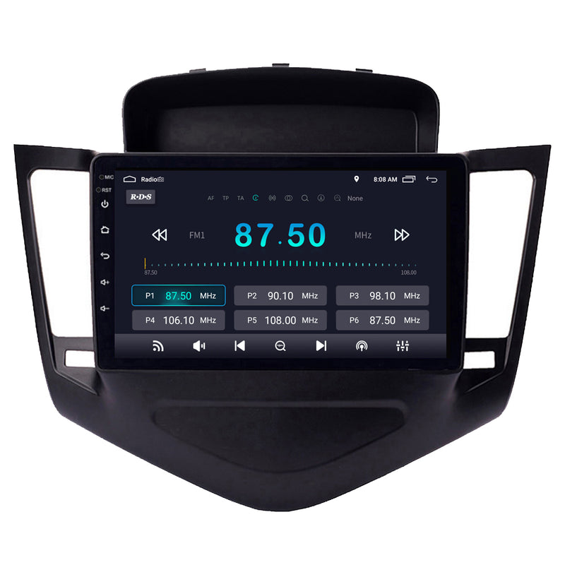 RoverOne Car Stereo Radio Bluetooth CarPlay GPS Navigation for Chevrolet Cruze J300 2008 - 2014