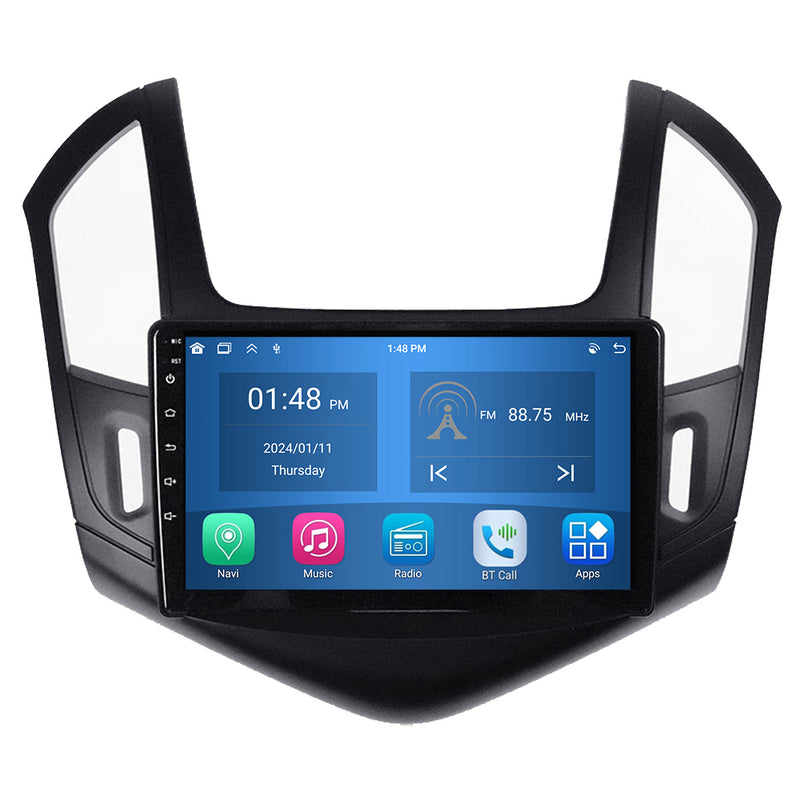 RoverOne Car Stereo Radio Bluetooth CarPlay GPS Navigation for Chevrolet Cruze J300 J308 2012 - 2015