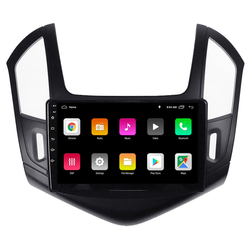 RoverOne Car Stereo Radio Bluetooth CarPlay GPS Navigation for Chevrolet Cruze J300 J308 2012 - 2015