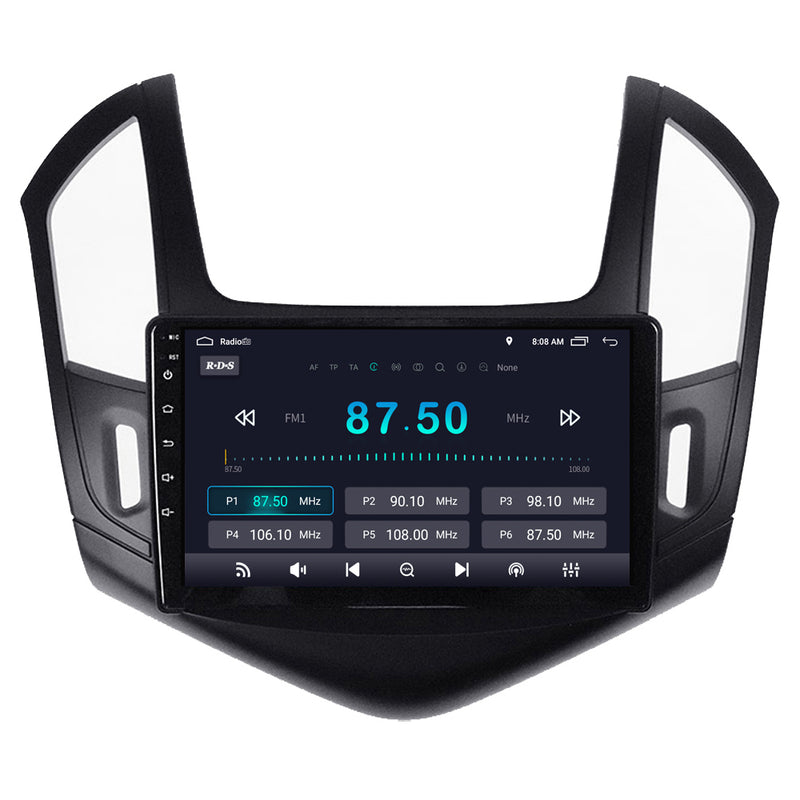RoverOne Car Stereo Radio Bluetooth CarPlay GPS Navigation for Chevrolet Cruze J300 J308 2012 - 2015