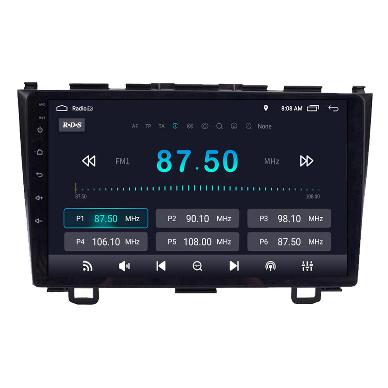 RoverOne Car Stereo Radio Bluetooth CarPlay GPS Navigation for Honda CRV CR-V 3 RE 2006 - 2012