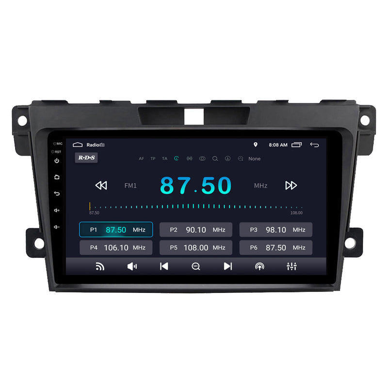 RoverOne Car Stereo Radio Bluetooth CarPlay GPS Navigation for Mazda CX7 CX-7 CX 7 ER 2008 - 2015