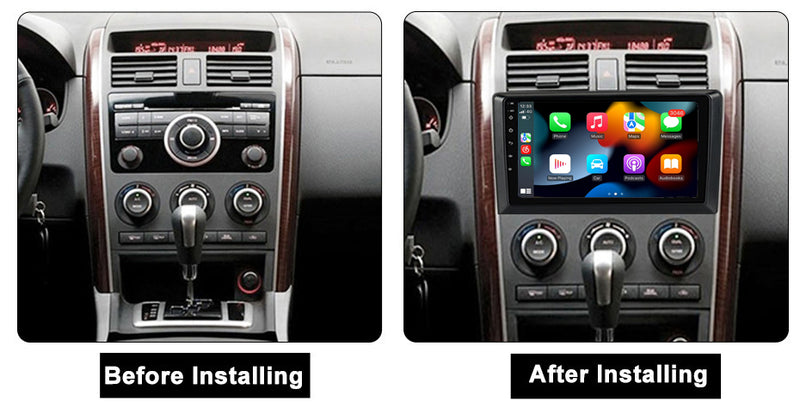 RoverOne Car Stereo Radio Bluetooth CarPlay GPS Navigation for Mazda CX9 CX-9 CX 9 TB 2006 - 2016