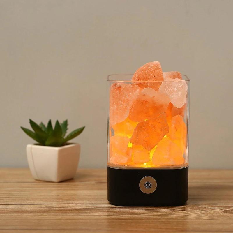 Himalayan Salt Lamp Crystal Stone Salt Lamp Air Purification