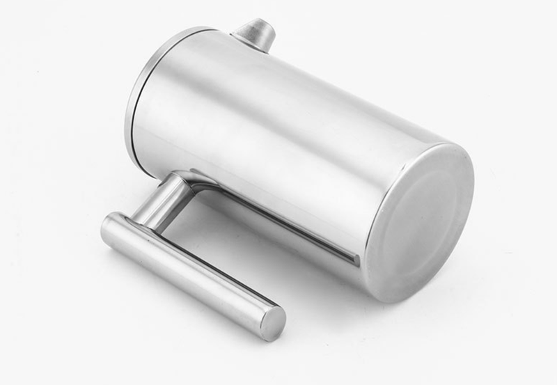 800 ml stainless steel coffee pot two-layer coffee and tea pot French
