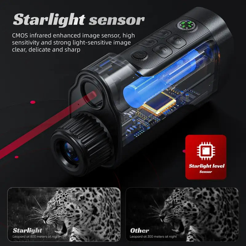 10X Zoom Digital Night Vision Monocular