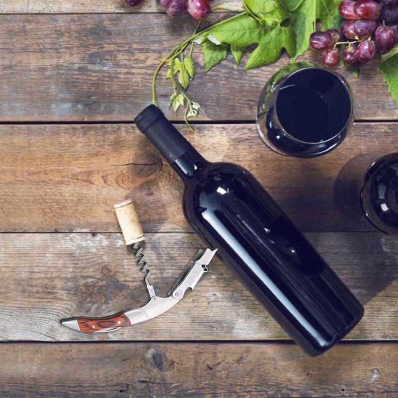 Wine bottle openers stainless steel wine opener corkscrew portable