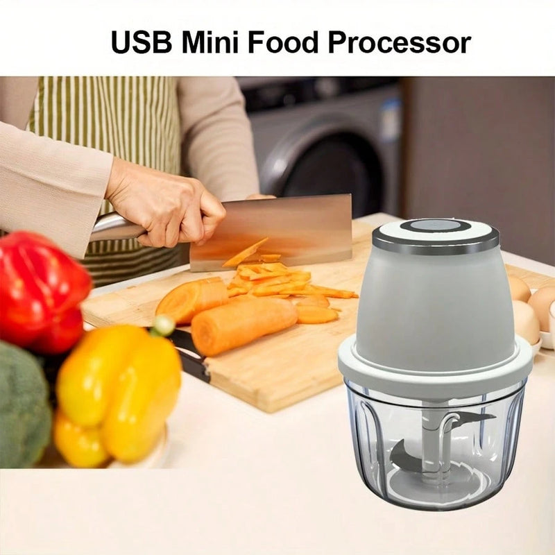 Rechargeable Mini Food Processor, Electric USB