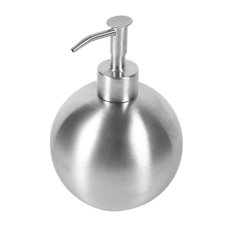 Stainless Steel Bulletin Shaped Bathroom Shampoo - 500ML