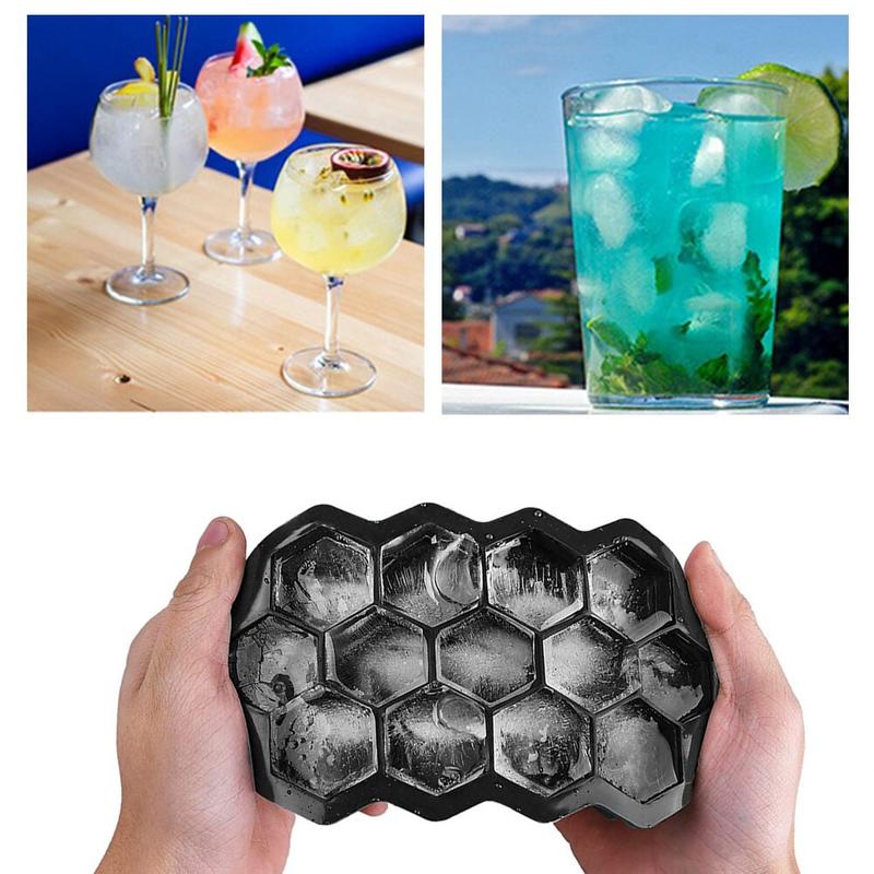 Ice Cube Maker Silicone Ice Mold Honeycomb Mold Ice Cube Magnum Silico