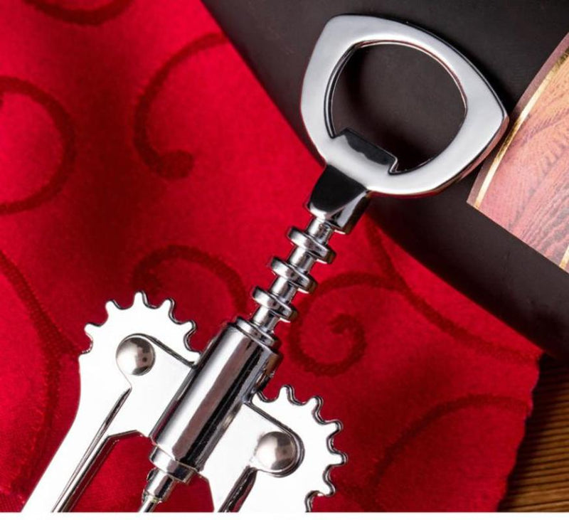 Bottle Opener Stainless Steel Wine Openers Strong Wing Pressure Cork