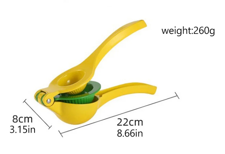 Portable Fresh Juice Presser Fruit Extractor Orange Citrus Lime Lemon Squeezer Hand Press Juicer Metal Portable Manual Juicer