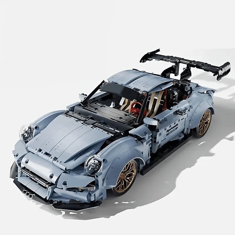 1:14 Scale Sports Car Building Blocks Set, Widebody Modified Super Car Model Kit, Collectible Technic Bricks for Adults Teens, Gift for Car Lovers
