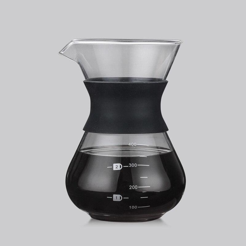 Pouring machine with brasilin glass hand brewer | coffee jugs - 200ml