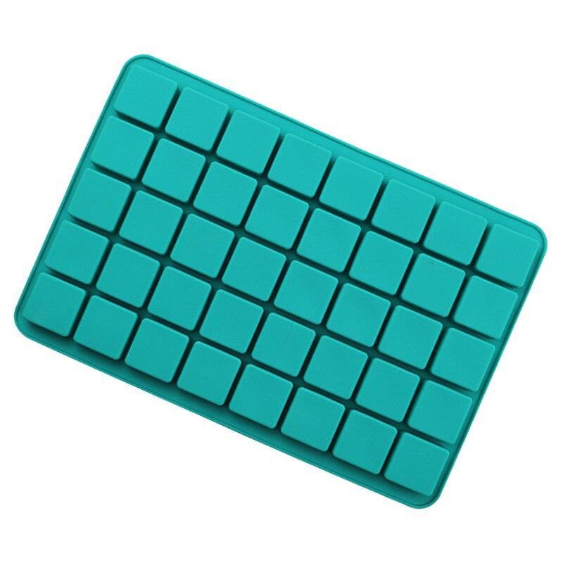 Mini 40 Grids Food Grade Silicone Molds Chocolate Ice Cream Ice - 1 PCS