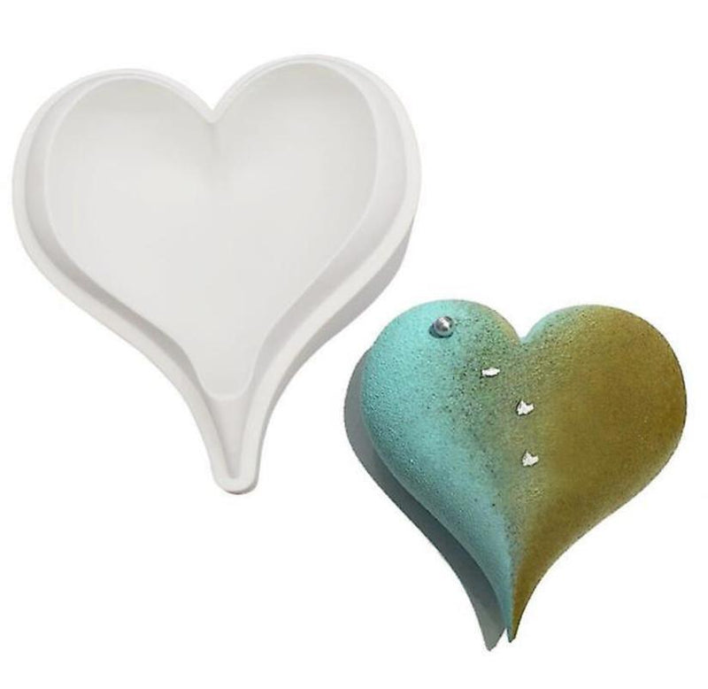 Heart shaped Silicone molds for Dessert