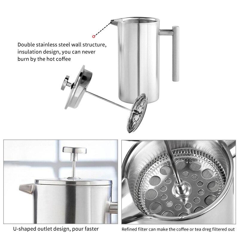 Stainless Steel Coffee Press Coffee Machine