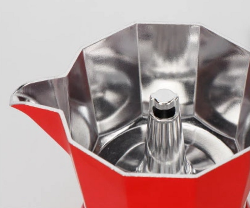 Italian aluminum coffee machine Mocha Espresso Patelnia suitable for 3 cups