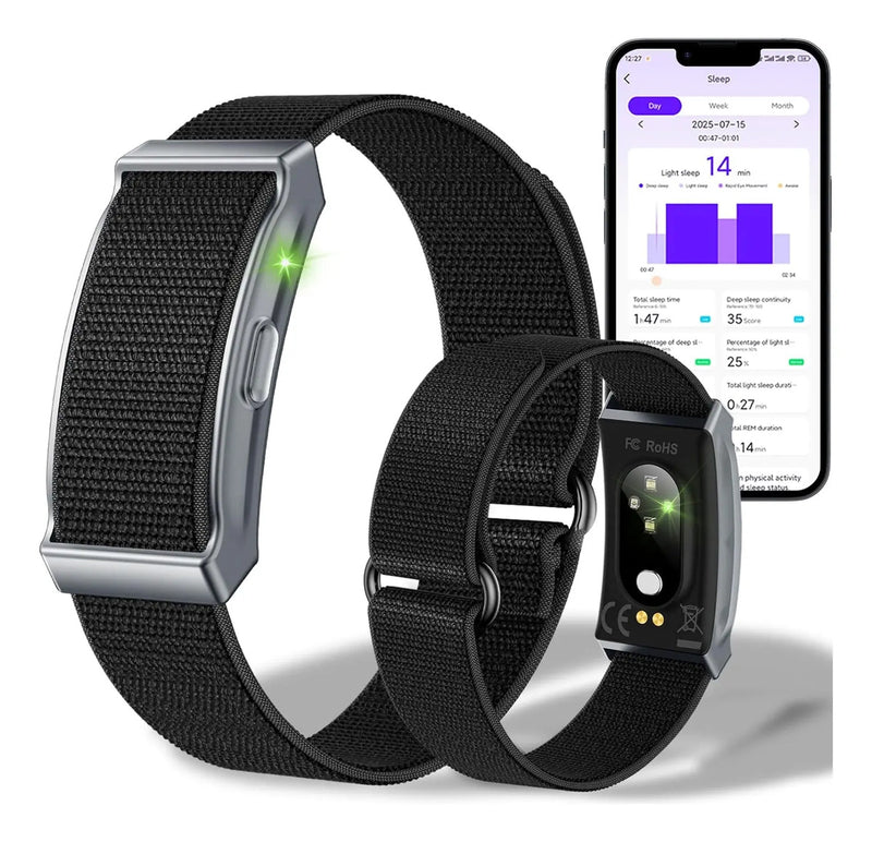 Long Battery Life Smart Health Band, Sleep Monitor, Step Counter, Call & Message Alert, Fitness Tracker for Workout
