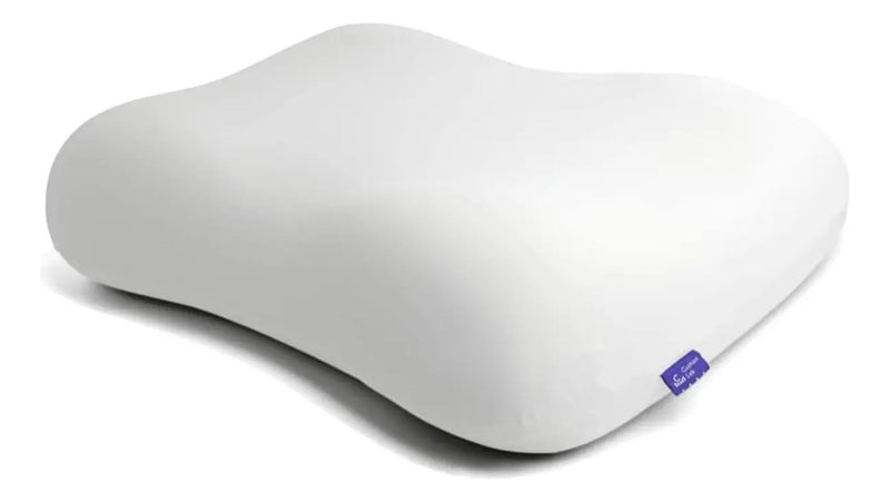 Contour Memory Foam Pillow for Neck Pain Relief, Ergonomic Cervical Pillow for Back and Side Sleepers, Cloud Support Pillow with Anti-Wrinkle Pillowcase