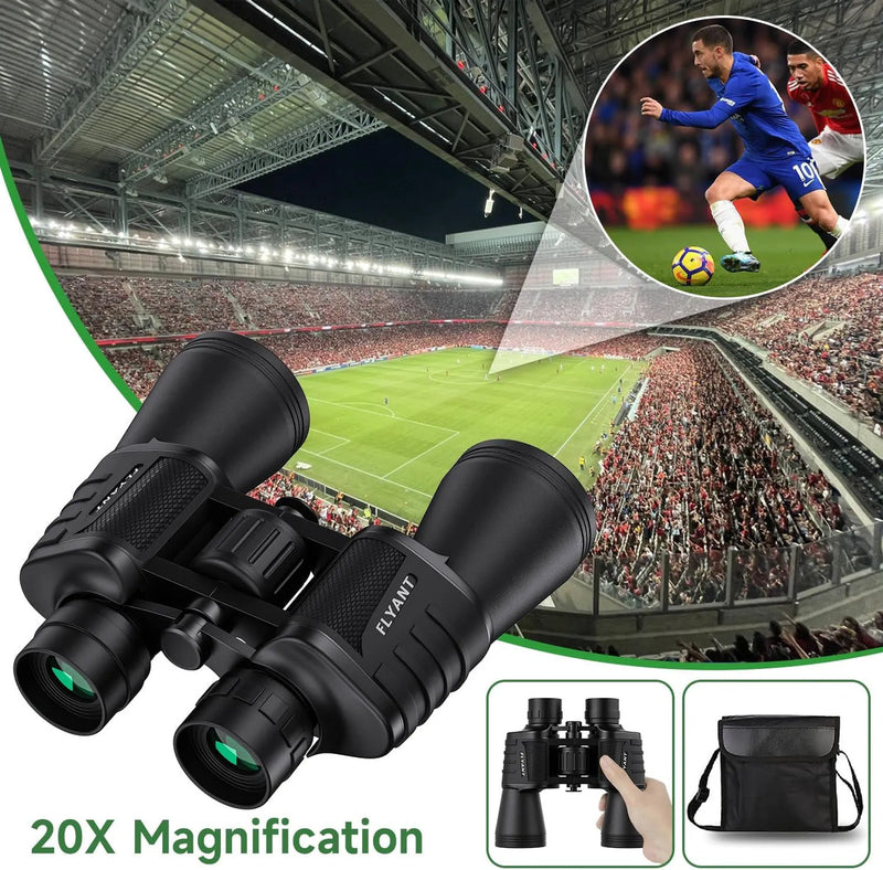 10x50 High Power Binoculars for Adults, BAK4 Prism FMC Multi-Coated Lenses, Waterproof Binoculars for Bird Watching, Hunting, Hiking, Sports