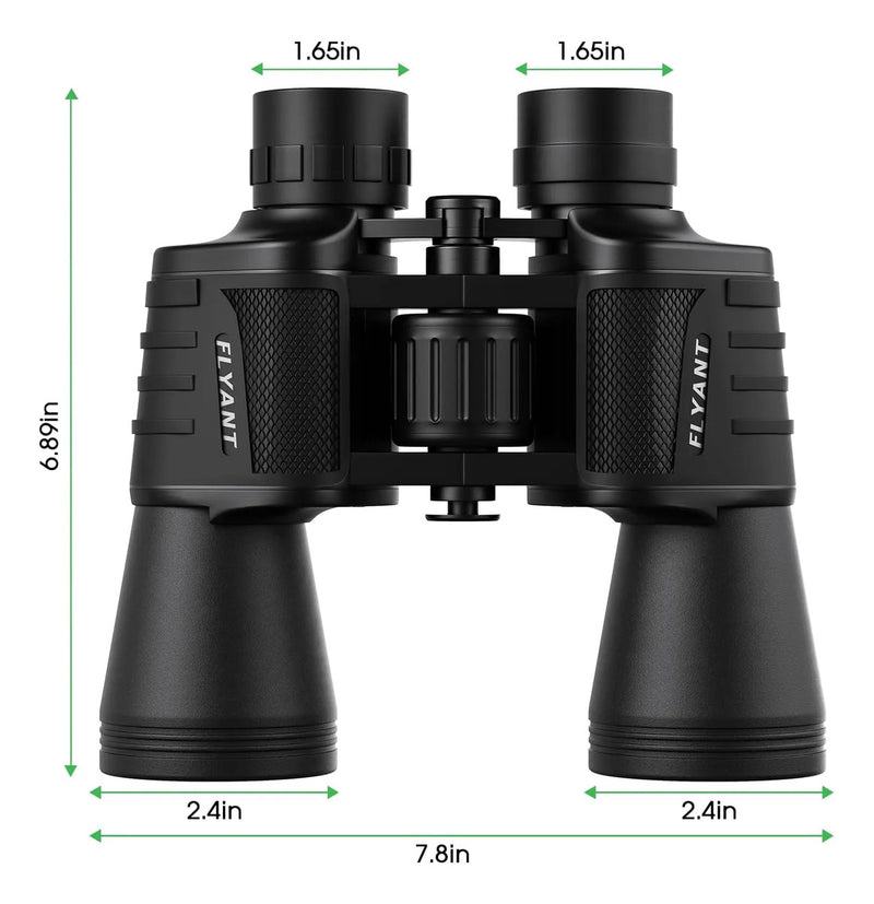 10x50 High Power Binoculars for Adults, BAK4 Prism FMC Multi-Coated Lenses, Waterproof Binoculars for Bird Watching, Hunting, Hiking, Sports