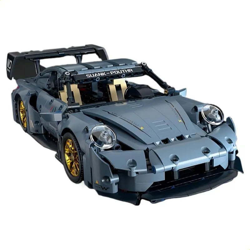 1:14 Scale Sports Car Building Blocks Set, Widebody Modified Super Car Model Kit, Collectible Technic Bricks for Adults Teens, Gift for Car Lovers