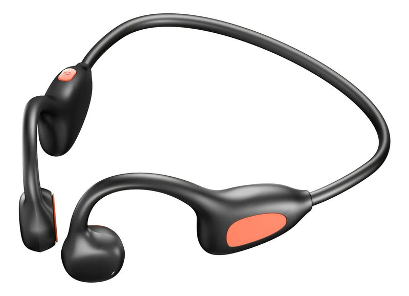 Open Ear Bone Conduction Headphones, Wireless Bluetooth 5.3 Earphones with 6-8H Battery, Noise Cancelling for Sports, Running, Gym