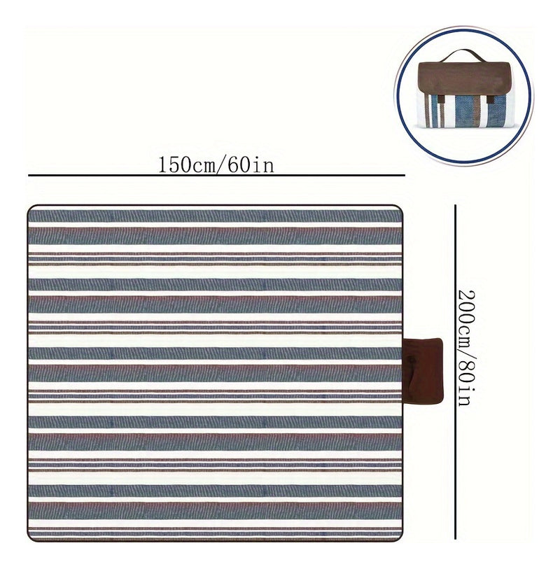 Extra Large Waterproof Picnic Blanket with Carry Handle