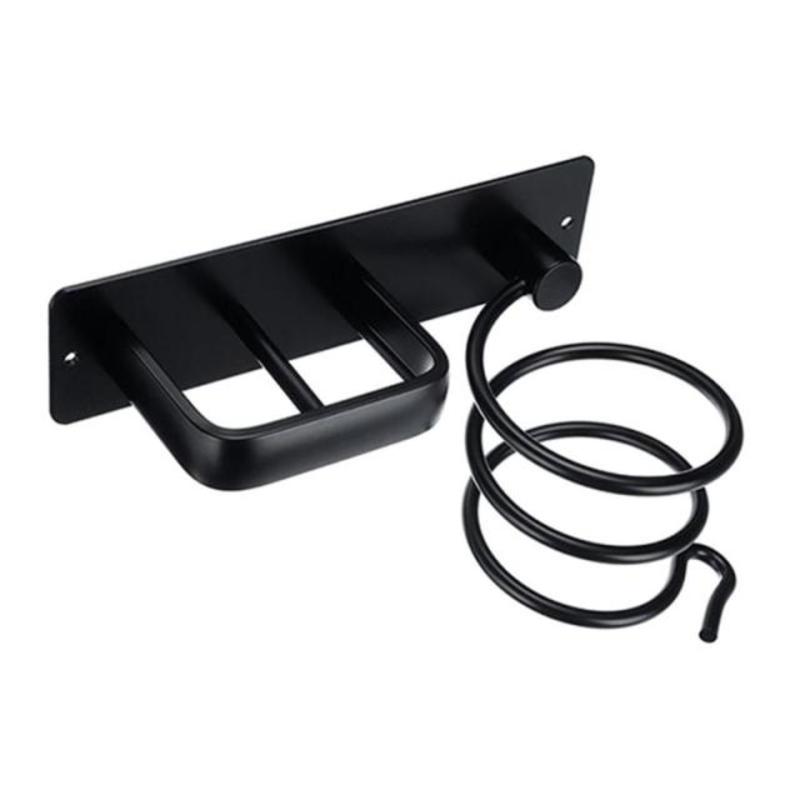 Wall-mounted Hairdryers Handle for Bathroom Shelf Organizer
