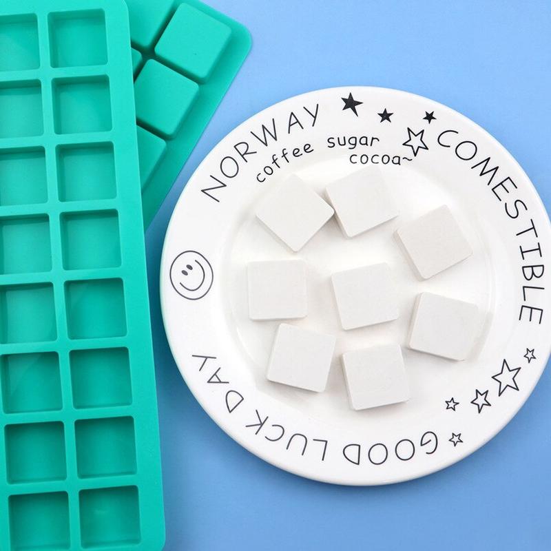 Mini 40 Grids Food Grade Silicone Molds Chocolate Ice Cream Ice - 1 PCS