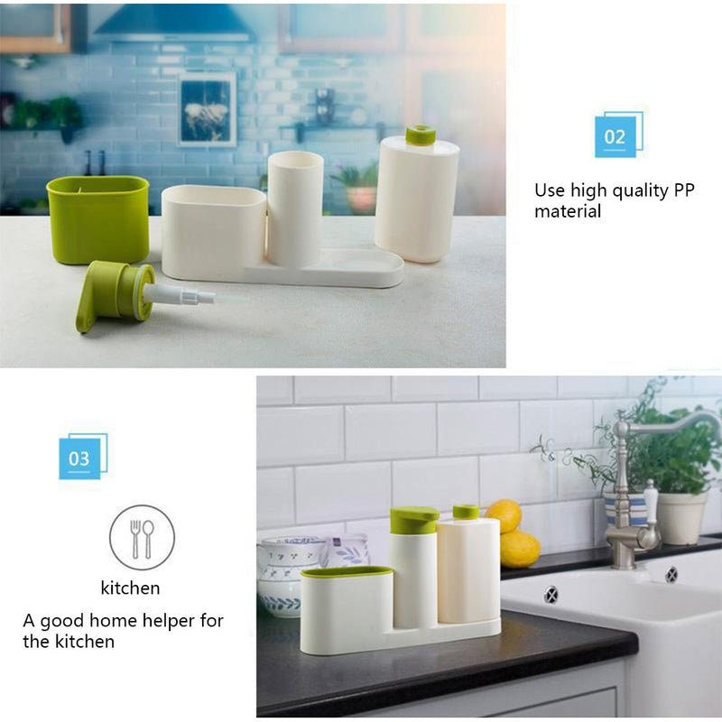 Compact soap pump Kitchen detergent container 350ml Bottle of shampoo