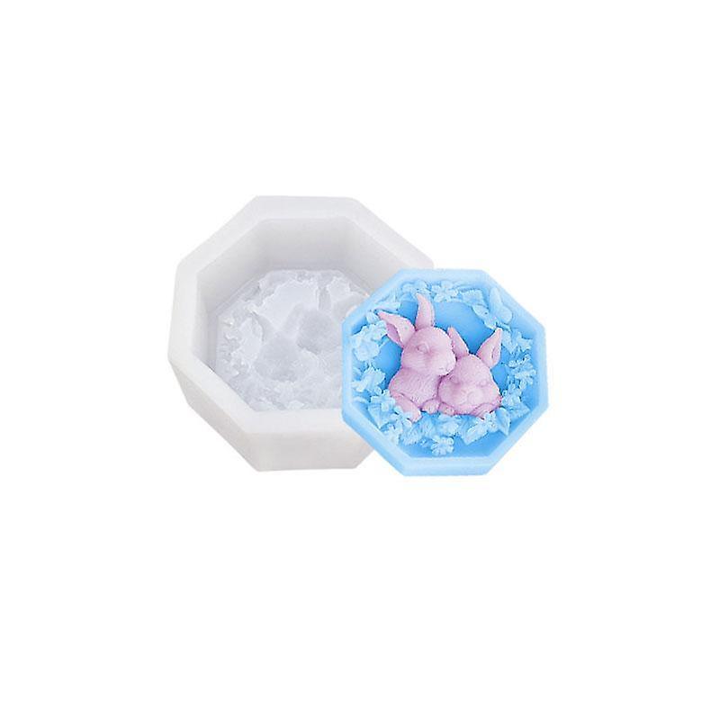 3D Dolphin Rabbit Elk Soap Shaped