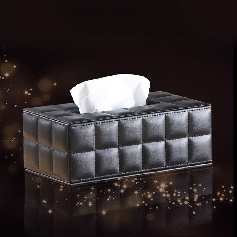 Rugged Standard PU Leather Napkin Holder